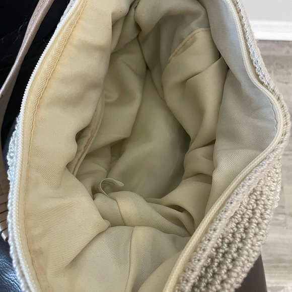 The Sak Sequoia Hand Crochet Hobo Shoulder Bag W/ Metallic Underlay - Picture 13 of 13